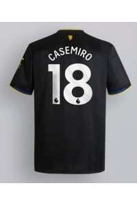 Manchester United Casemiro #18 Jalkapallovaatteet Kolmaspaita 2025-26 Lyhythihainen